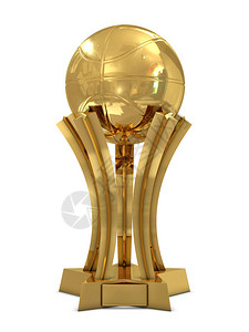 金篮球奖杯有球和星图片