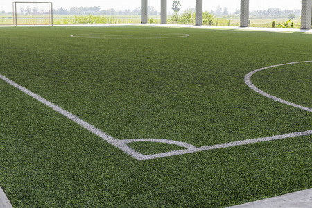 足球场足球场的人造草坪图片