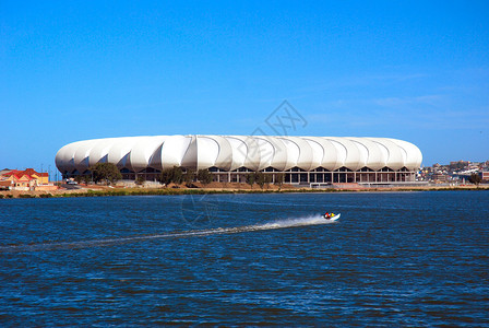 为2010年南非足球赛在纳尔逊曼德拉湾伊丽莎白港完图片