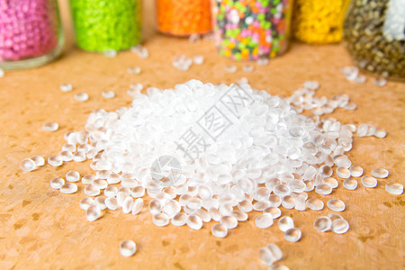 塑料颗粒聚乙烯颗粒塑料原PEHDPELD聚合物高清图片