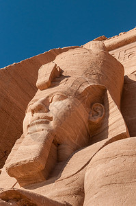 埃及AbuSimbel的Ramesses图片