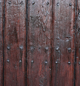 旧木制门板背景图片