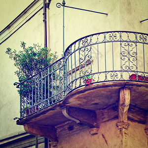 与巴尔科尼的意大利老屋面影Insta图片