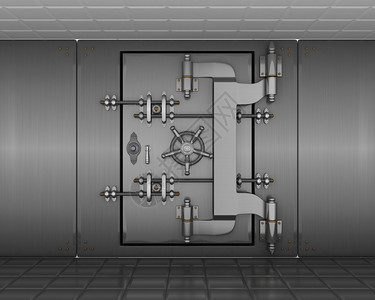 格隆风的银行保险库内背景图片
