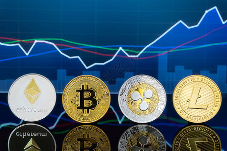 Bitcoin和加密货币投资概念图片