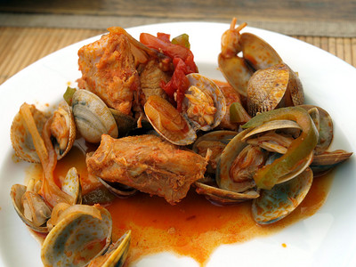 传统葡萄牙菜海鲜图片