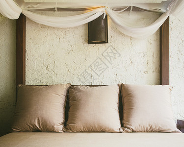 卧室和枕头家居室内装饰物件图片