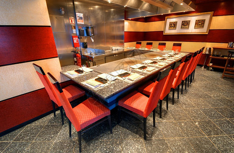 日式Hibachi餐厅背景图片