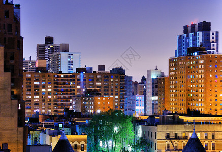 纽约市上西区的住宅高楼图片