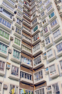 白天的香港公寓图片