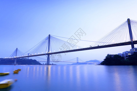 香港廷九桥图片