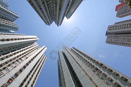 香港挤屋式公寓图片