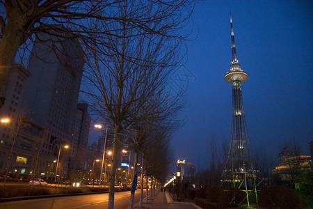 哈尔滨的龙塔电视塔亚洲最高图片