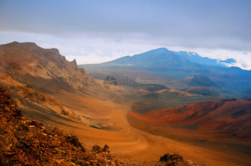 夏威夷毛伊岛Haleakala火山顶图片