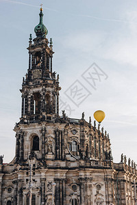德国累斯顿DresdenHofkirche大楼德累图片