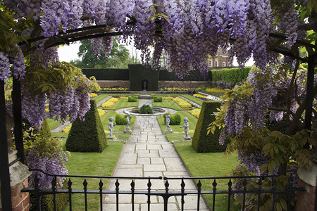 英格兰汉普顿宫花园图片