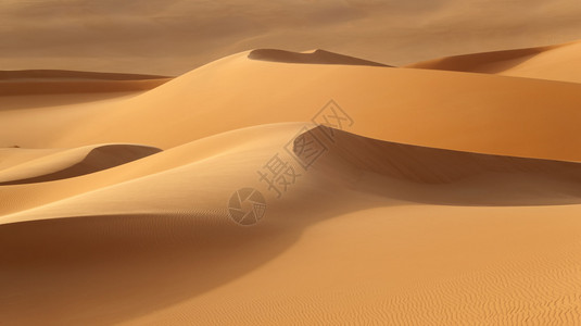 炎热沙漠中的沙丘地球上的全球气候变化图片
