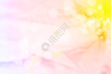 柔和的粉红色和黄色调背景图片