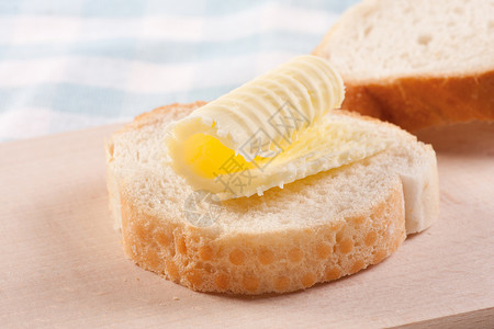 一块白面包面包法式面包图片