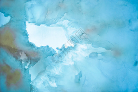 略微模糊的浅色冬季蓝色切片大理石水平图像暖色调美丽的特写背景网站横幅小册子设背景图片