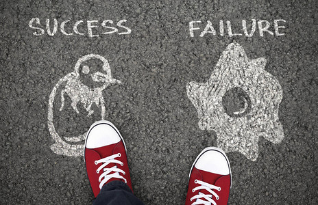 成功和失败在每一个胜利故事背后有很多尝试粉笔画鸡图片