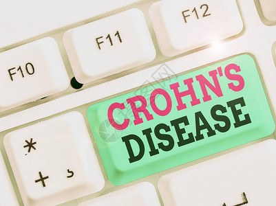 Crohn疾病概念照片肠胃慢炎症的慢图片