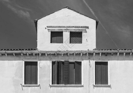 意大利威尼斯穆拉诺岛的住宅图片