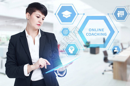商业技术互联网和络概念辅导教育业务培训发展图片