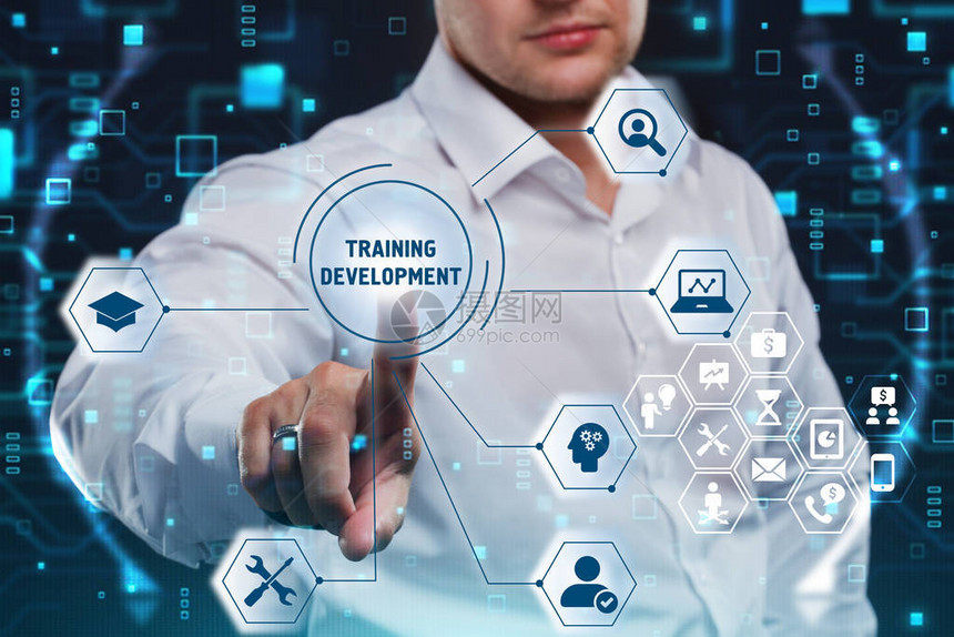 商业技术互联网和络概念辅导业务培训发展