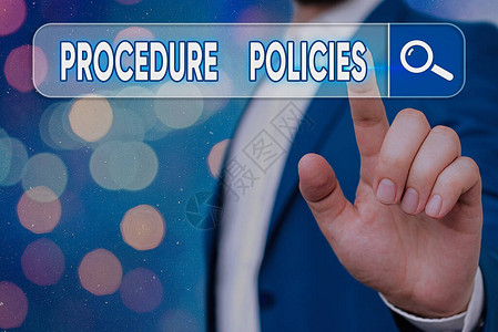 显示程序政策商业图片展示指导原则细则和条例步骤的商用照片图片
