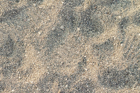 沙滩小石头和沙的纹理图片