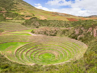 关于秘鲁莫雷库斯科附近和马拉斯村考古遗址背景图片