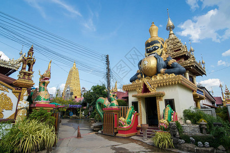 塔希兰Tak省MaeSot镇附近的泰国团结寺泰国图片