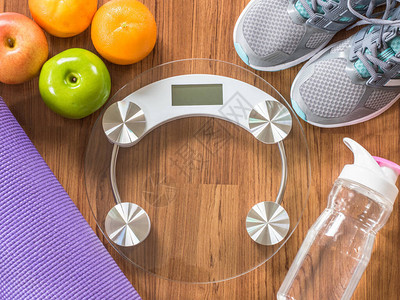健康运动生活方式清洁食品饮食与健身房有氧运动锻图片
