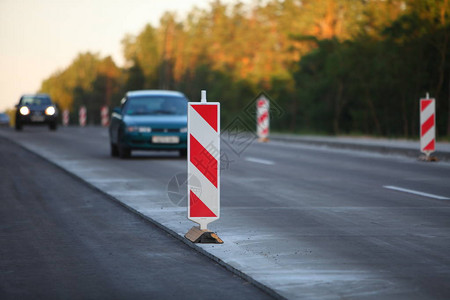 现代混凝土高速公路道建设背景图片