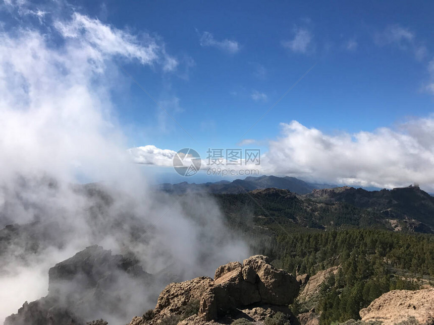 大加那利岛最高顶峰的皮科德图片