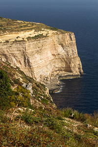 马耳他岛上的海岸图片