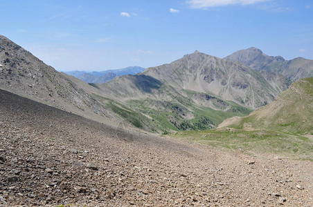 群山阿尔卑斯山山景图片