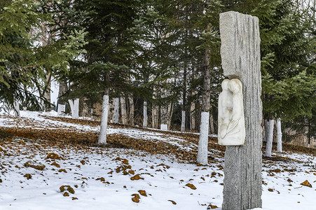 冬季长春世界雕塑图片