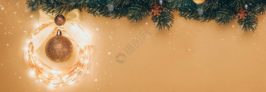 圣诞节和新年假期背景圣诞贺卡圣诞装饰诺埃尔图片