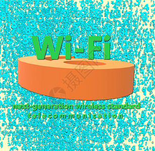 WiFi6WLAN高效无线设备的大规模连接速度图片