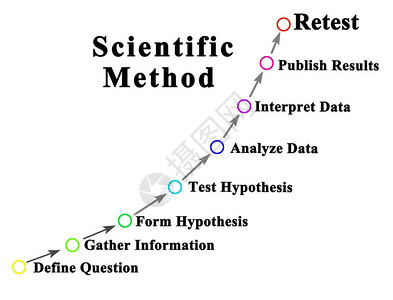 科学方法从问题到测试图片