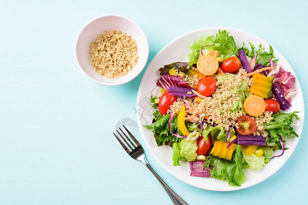 健康蔬菜沙拉图片