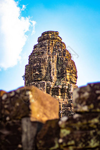 柬埔寨Bayon寺庙的图片