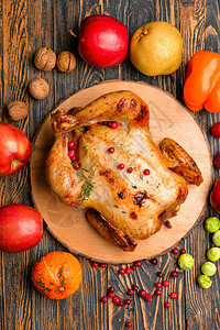 美味烤火鸡和感恩节不同食图片