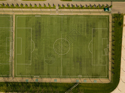 足球场鸟瞰图足球场图片