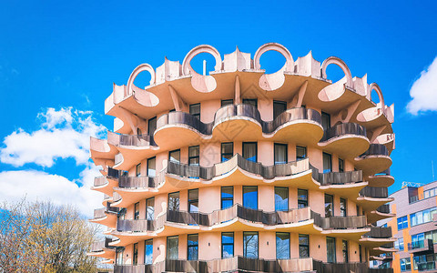 欧盟当代欧洲设计公寓住宅楼图片
