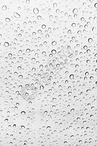 水滴背景玻璃上的雨滴图片