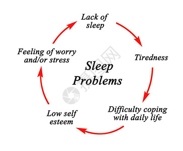 睡眠问题循环的步骤图片