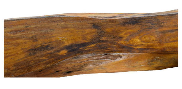 在白色背景上孤立的橡木板带有剪切路径的木质条要添加背景图片